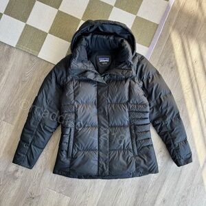Patagonia Down With It Jacket Black Large Windproof 600-fill-power down L